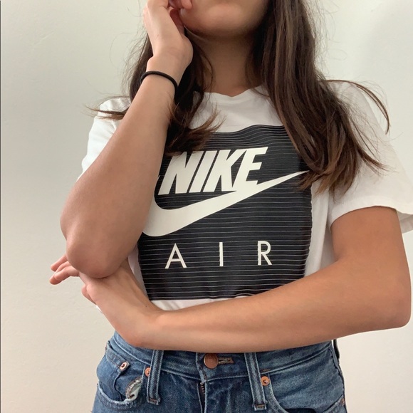 Nike Tops - Nike Air Black and White Tee